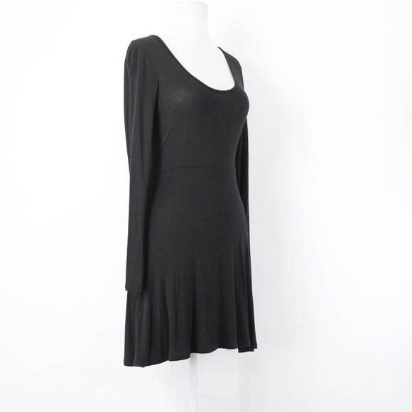 BCBGeneration Dress $68 Sz XS Black Round Neck Unlined Rayon Spandex Dress - Picture 6 of 16